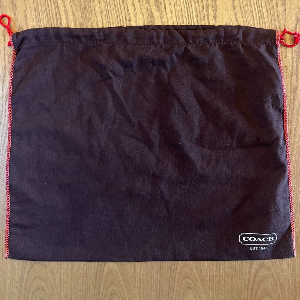 Coach Draw String Dust Bag - Picture 3 of 3